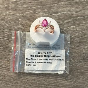 BP ring size 9 “The spider ring unicorn”